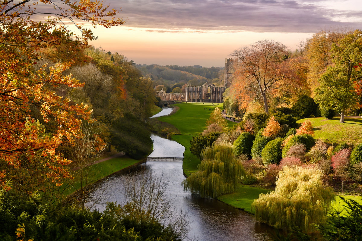 9 Colours at Fountains Abbey - Graham Turner